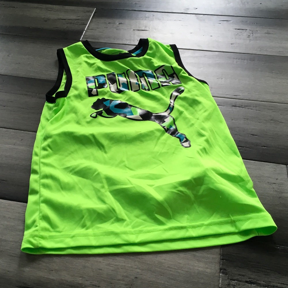 PUMA DRI FIT TANK NEON 💙